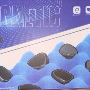 Magnetic Learning Toy Set - Blue and Black